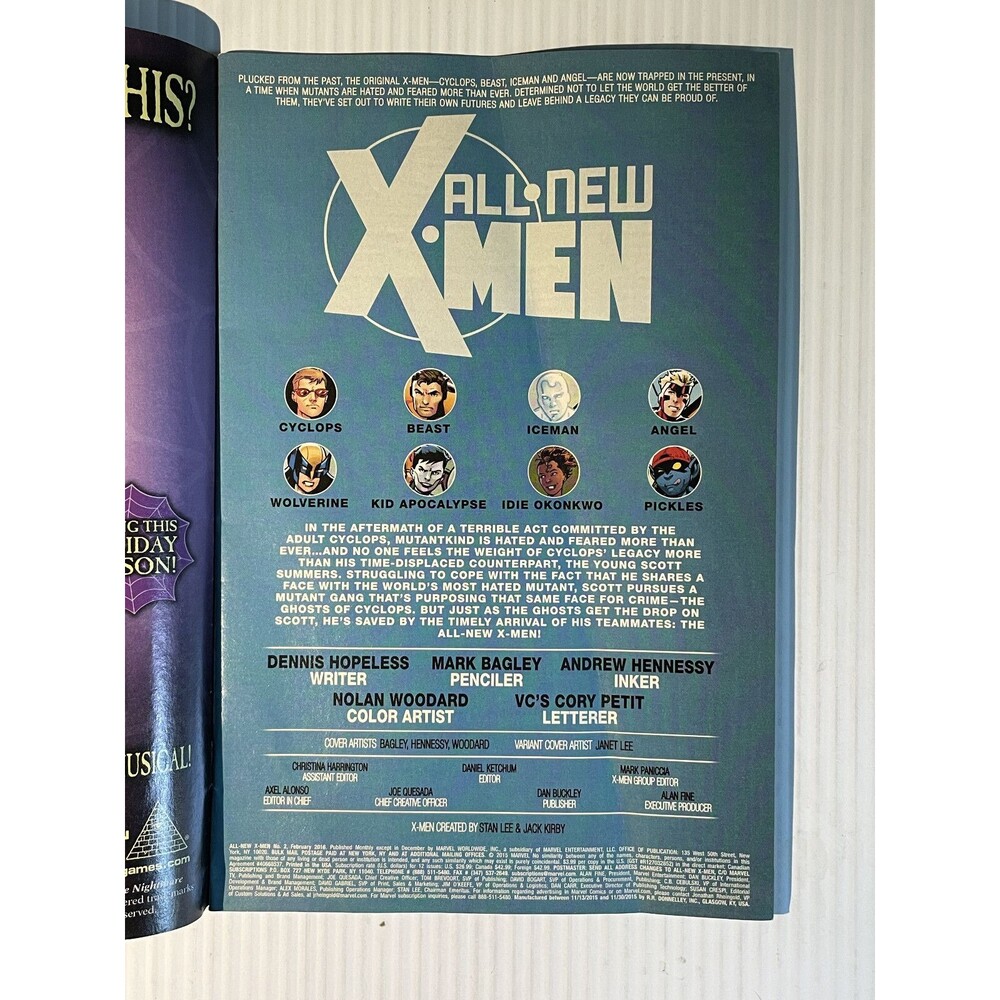 All-New, Extraordinary X-Men No.2, 3, & 7 (2016) Marvel • Lemire, Hopeless - Picture 3 of 13